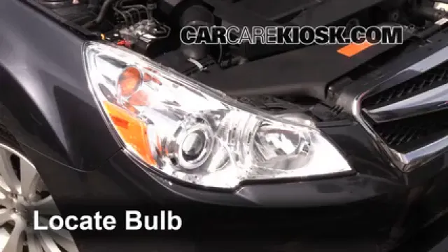2010 Subaru Legacy 3.6R Limited 3.6L 6 Cyl. Éclairage Feux de croisement (remplacer l'ampoule)